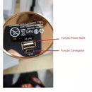 Modelador de Cachos Finalizador Cabelo Automático Sem fio portátil USB profissional