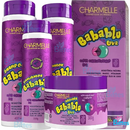 kit Bell Corpus Hidratação de Cabelo babablu Charmelle Cheirinho de Tutti Frutti