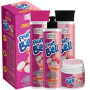kit Bell Corpus Hidratação de Cabelo babablu Charmelle Cheirinho de Tutti Frutti