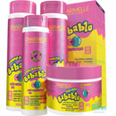 kit Bell Corpus Hidratação de Cabelo babablu Charmelle Cheirinho de Tutti Frutti