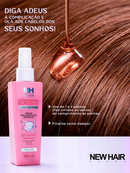 Kit 3 Óleos Para Cabelo NEW HAIR | Sérum Glycolic, Óleo multifuncional e Óleo Extraordinário