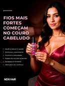 Kit 3 Óleos Para Cabelo NEW HAIR | Sérum Glycolic, Óleo multifuncional e Óleo Extraordinário