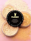 Pó Translúcido Solto de Finalização Facial Ultra Fino Playboy A Prova D água - Play Boy