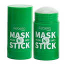 NOVO Máscara Chá Verde Remover de Cravos Anti-Acne Hidratante Beleza Pele Facial Clean Face Clareador Mask Stick FEBELLA