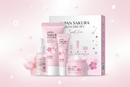 LAIKOU Sakura 4 Unidades/Conjunto Hidratante Para Clarear Manchas Da Pele Fade Dark Circle Eye Cream