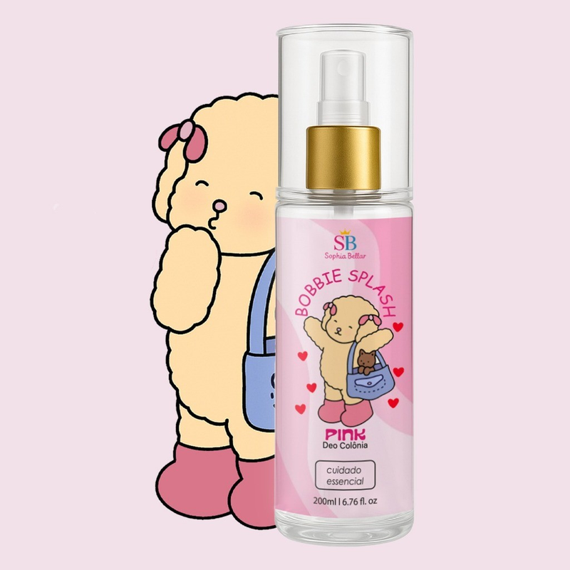 Body Splash Infantil Pink S/B 200ml – Cuidado Essencial