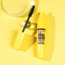 Rímel À Prova D'água De Longa Volume E Curvatura De Vison Cílios Postiços-Amarelo Natural Duradouro Não Desbotado