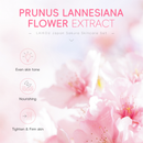 LAIKOU Sakura 4 Unidades/Conjunto Hidratante Para Clarear Manchas Da Pele Fade Dark Circle Eye Cream
